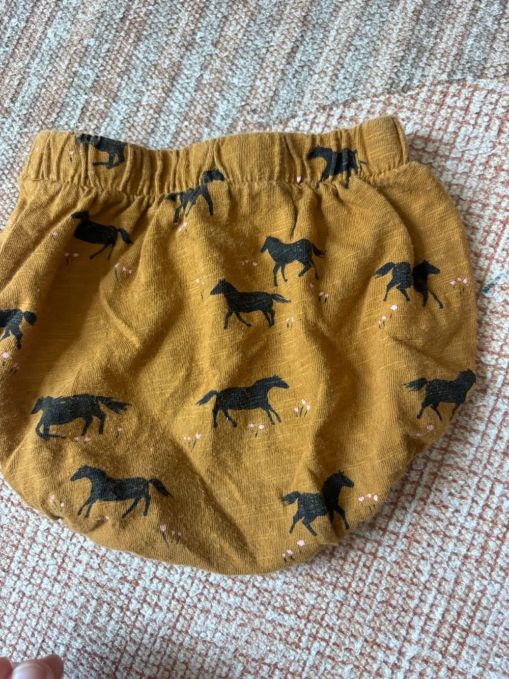 Rylee and Cru Bloomers with Black Horse Print